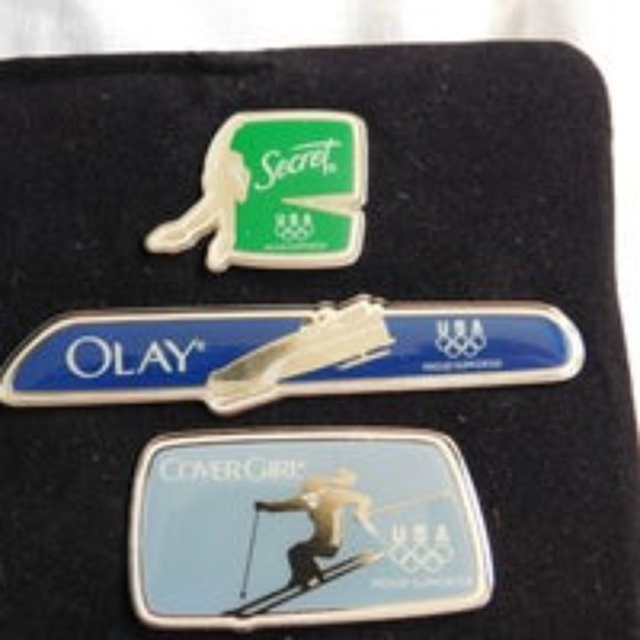 OLYMPIC TEAM USA LAPEL PIN SET 2010 WINTER OLYMPICS - Picture 4 of 6